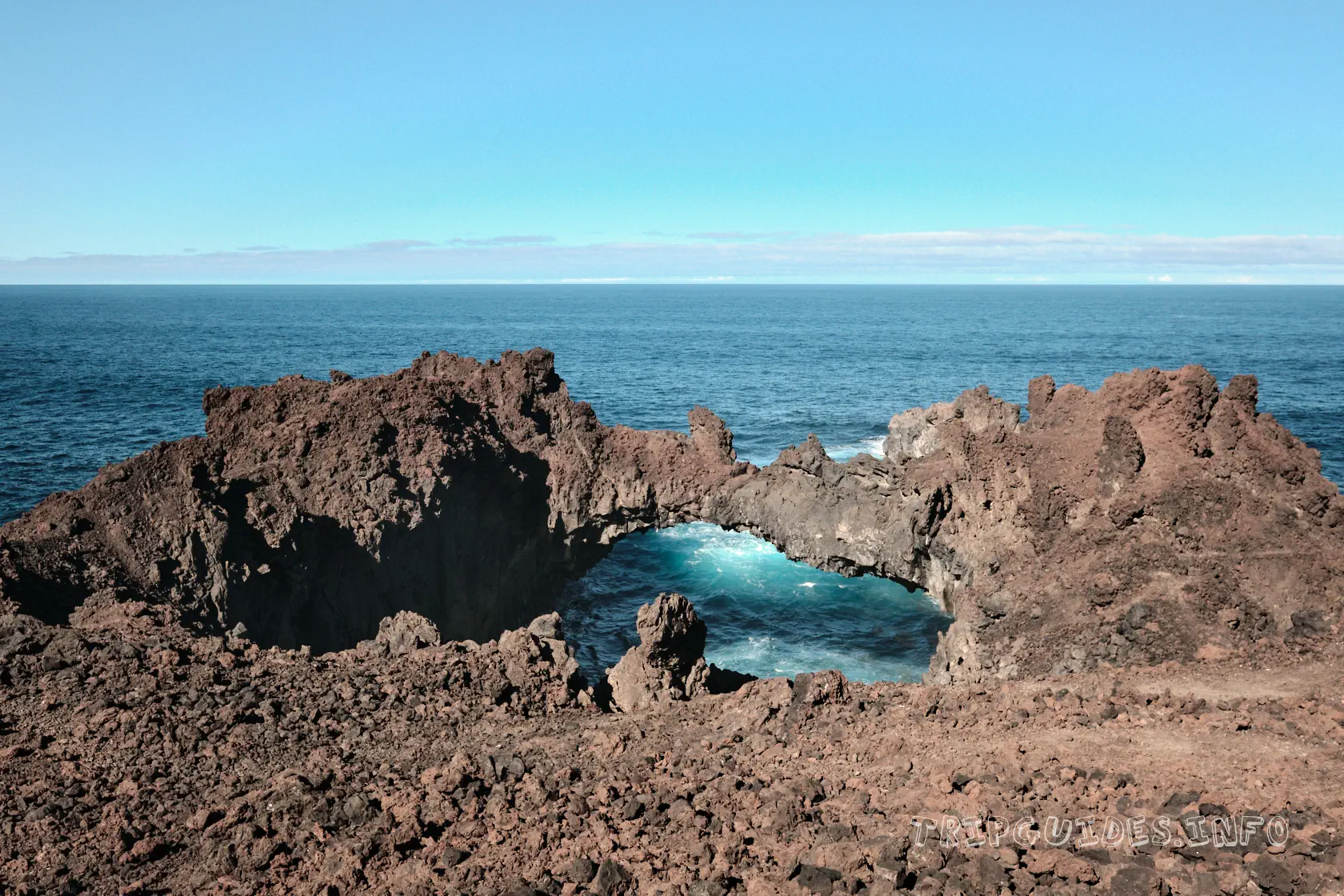Арка Ла-Тоска (Arco de La Tosca) на острове Эль-Иерро
