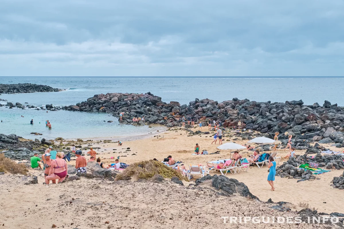 Пляж Хаблийо (Playa del Jablillo) - Коста Тегисе - Лансароте