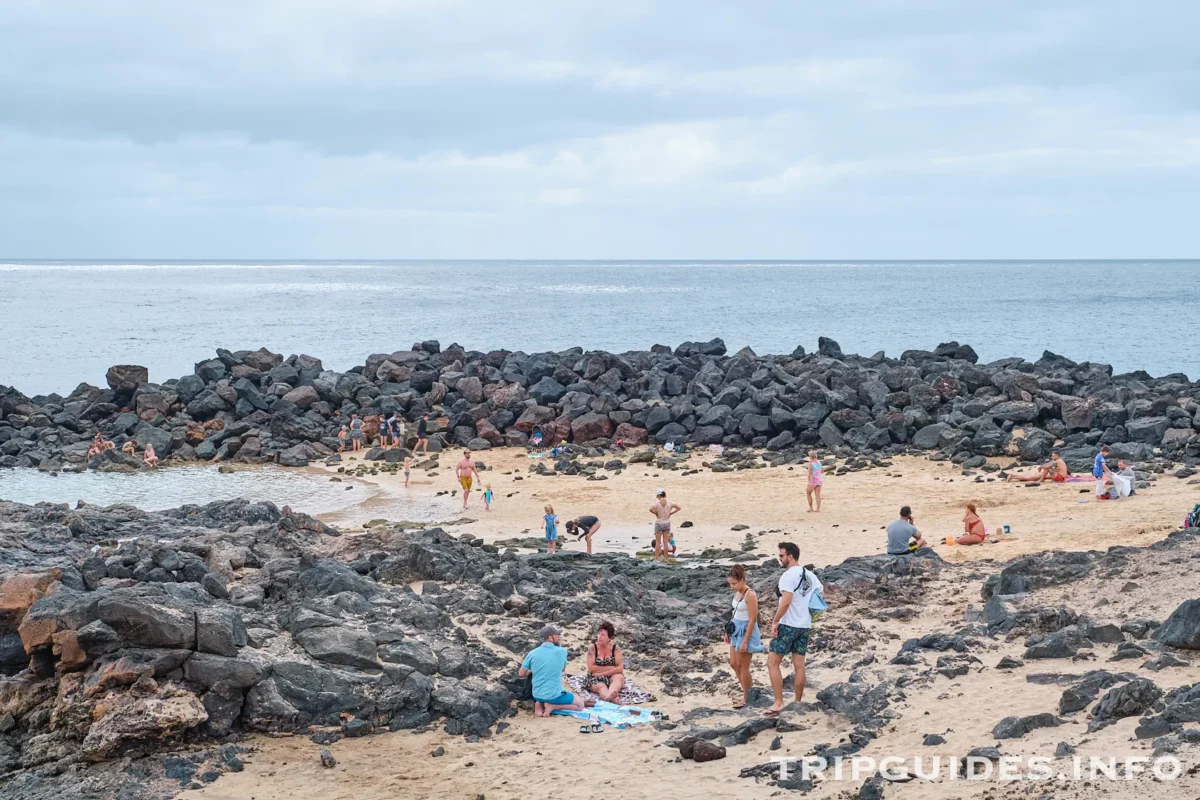 Пляж Хаблийо (Playa del Jablillo) - Коста Тегисе - Лансароте