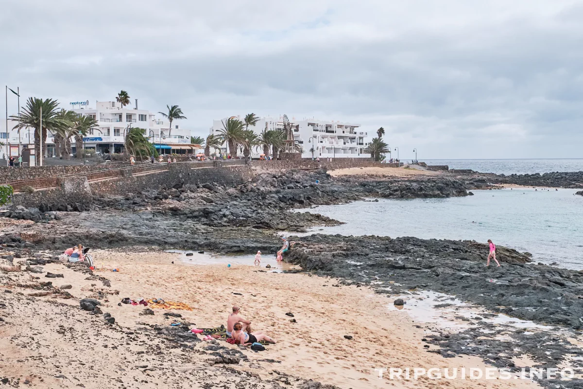 Пляж Хаблийо (Playa del Jablillo) - Коста Тегисе - Лансароте