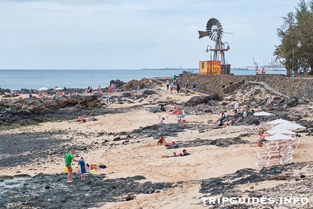 Пляж Хаблийо (Playa del Jablillo) - Коста Тегисе - Лансароте