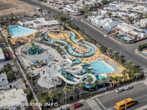 Aqualava Water Park - аквапарк в курортной зоне Playa Blanca на Лансароте