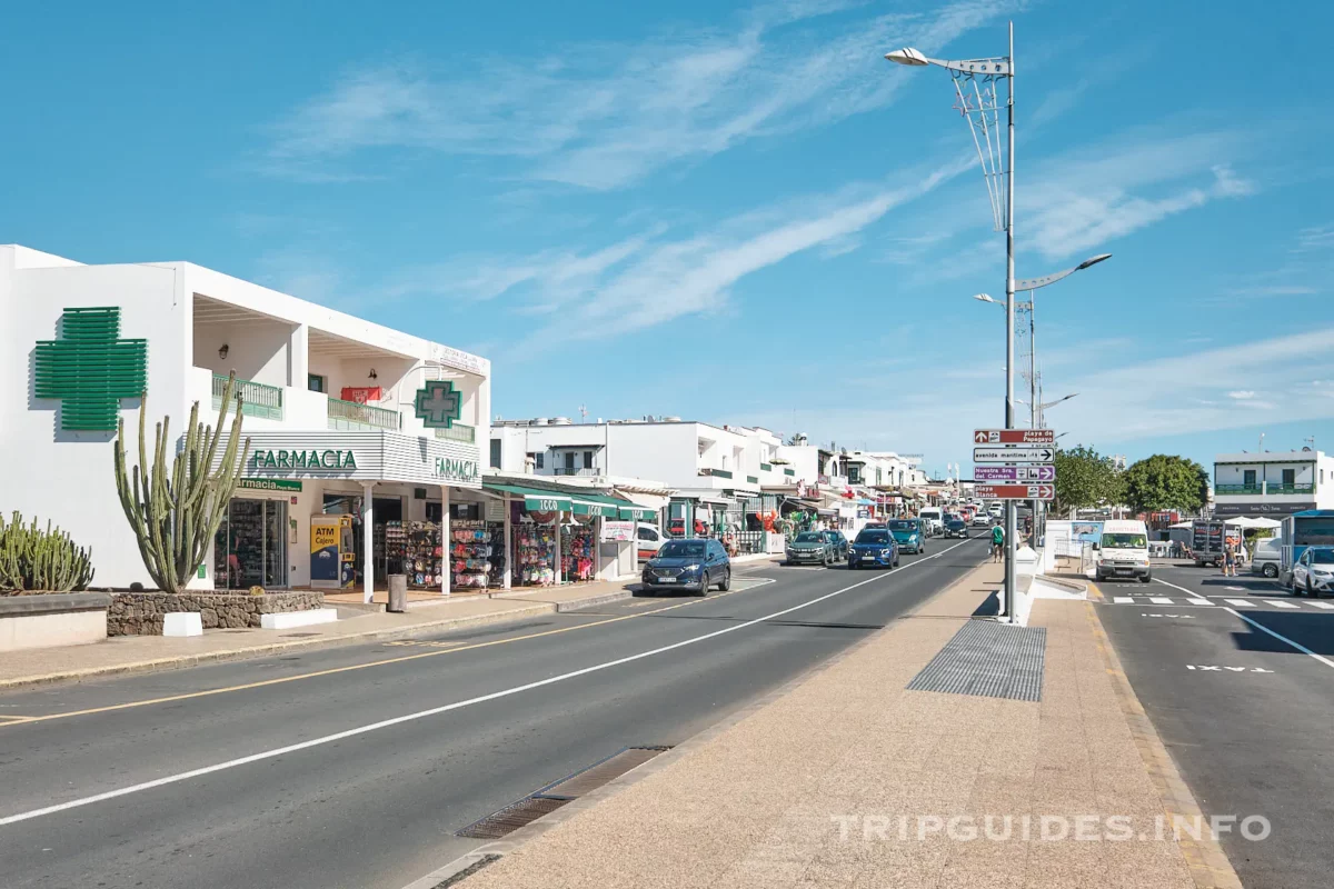 Avenida de Papagayo - Playa Blanca - Lanzarote