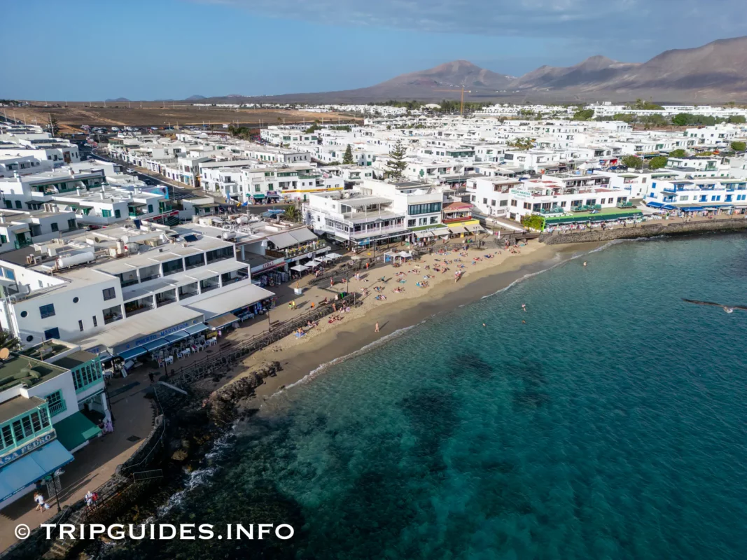 Пляж Плайя-Бланка (Playa Blanca) - Лансароте