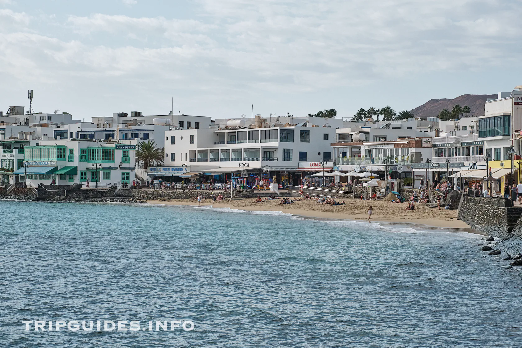 Пляж Плайя-Бланка (Playa Blanca) - Лансароте