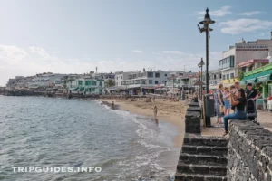 Пляж Плайя-Бланка (Playa Blanca) - Лансароте