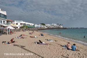 Пляж Плайя-Бланка (Playa Blanca) - Лансароте