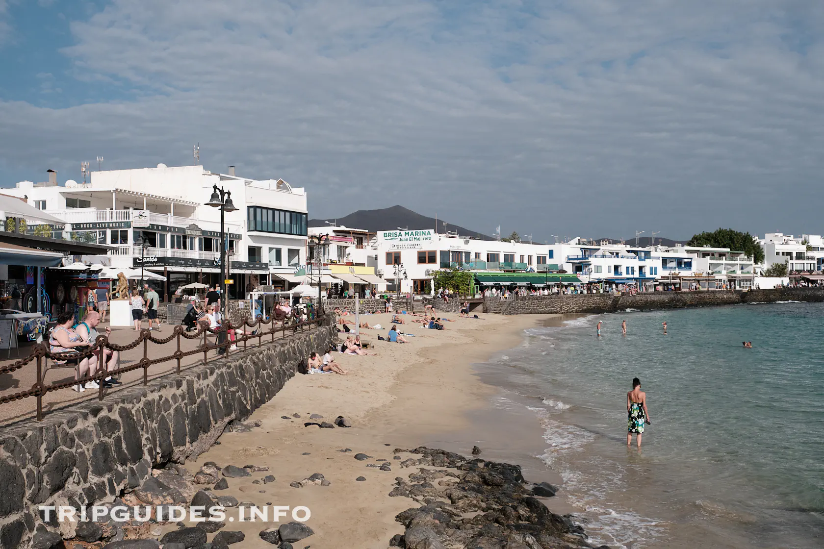 Пляж Плайя-Бланка (Playa Blanca) - Лансароте