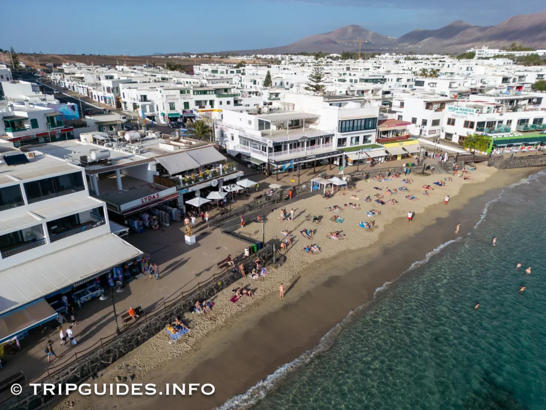 Пляж Плайя-Бланка (Playa Blanca) - Лансароте