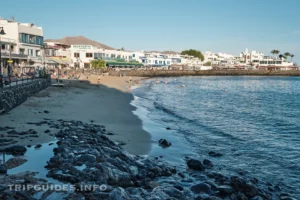 Пляж Плайя-Бланка (Playa Blanca) - Лансароте