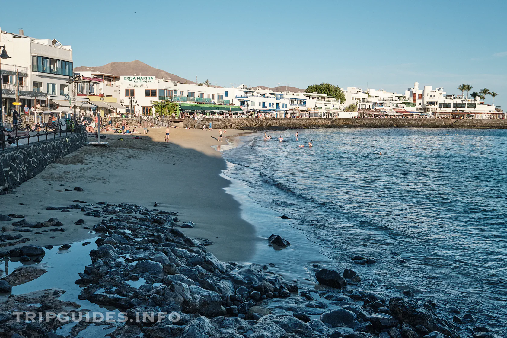 Пляж Плайя-Бланка (Playa Blanca) - Лансароте