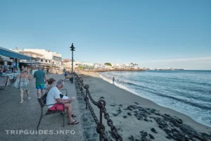 Пляж Плайя-Бланка (Playa Blanca) - Лансароте