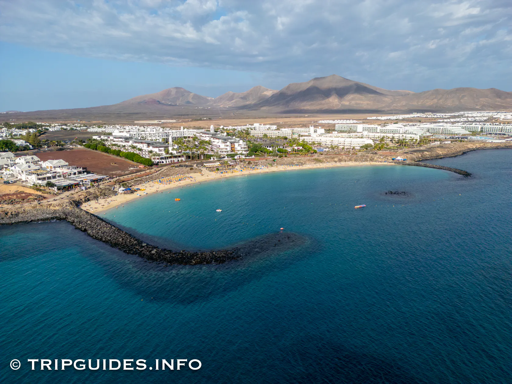 Playa Dorada - Пляж Дорада в Playa Blanca на Лансароте