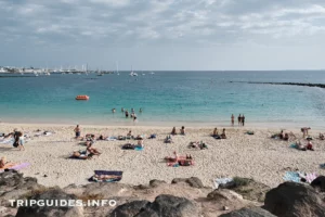 Playa Dorada - Пляж Дорада в Playa Blanca на Лансароте