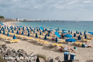 Playa Dorada - Пляж Дорада в Playa Blanca на Лансароте