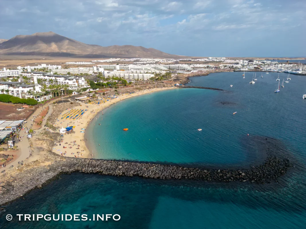 Playa Dorada - Пляж Дорада в Playa Blanca на Лансароте