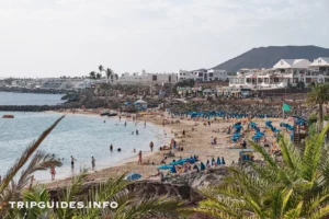 Playa Dorada - Пляж Дорада в Playa Blanca на Лансароте