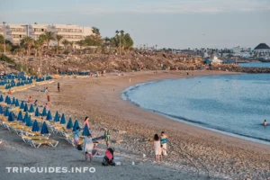 Playa Dorada - Пляж Дорада в Playa Blanca на Лансароте