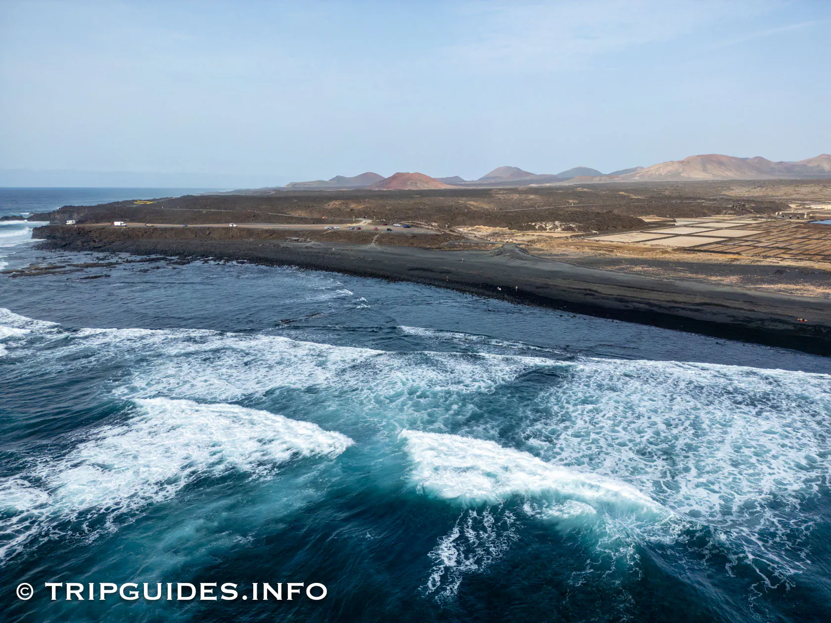 Пляж Ханубио (Playa de Janubio) - Лансароте (Lanzarote)