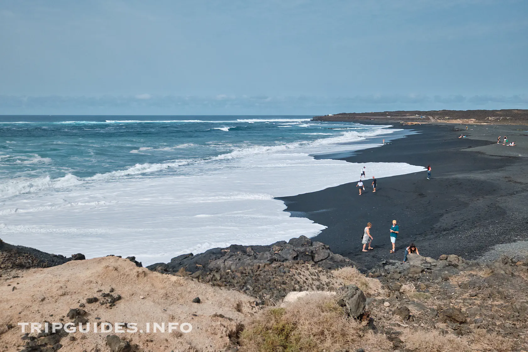 Пляж Ханубио (Playa de Janubio) - Лансароте (Lanzarote)