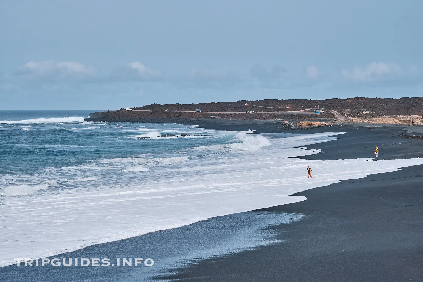 Пляж Ханубио (Playa de Janubio) - Лансароте (Lanzarote)