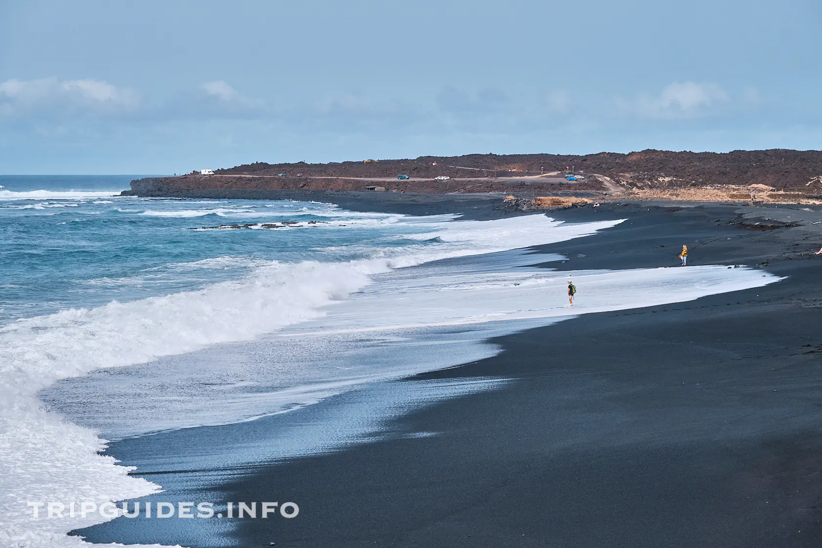 Пляж Ханубио (Playa de Janubio) - Лансароте (Lanzarote)