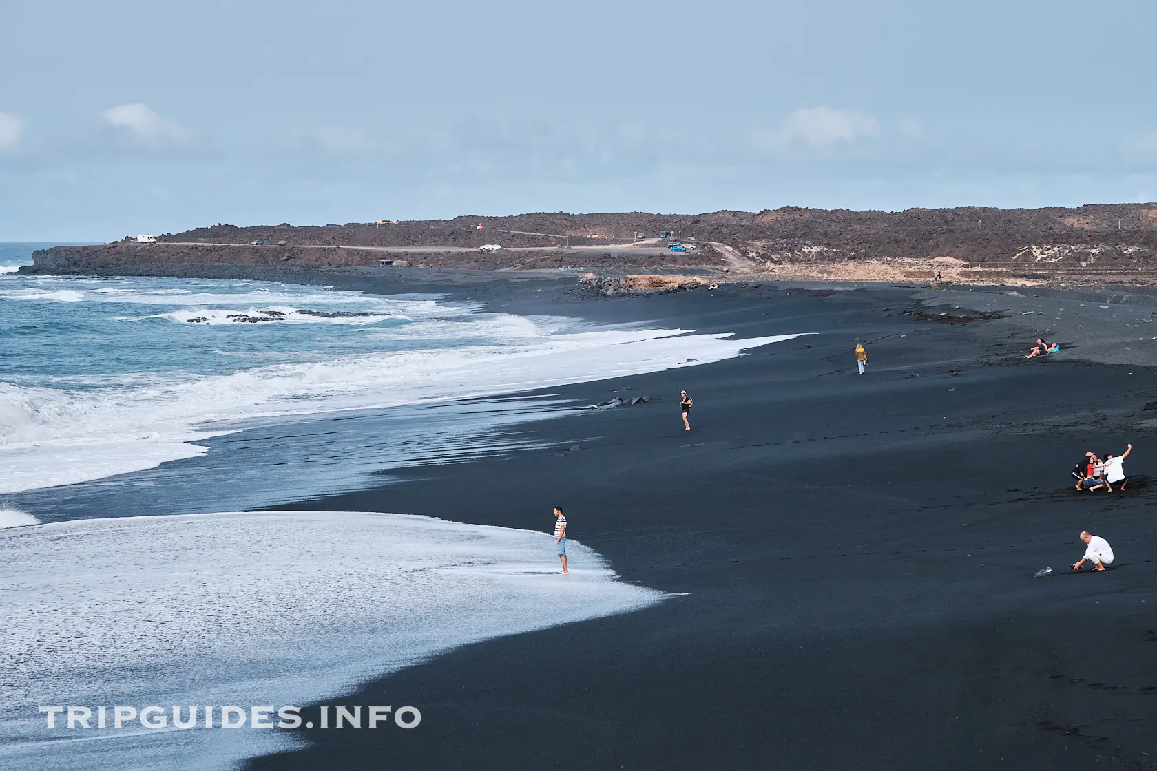 Пляж Ханубио (Playa de Janubio) - Лансароте (Lanzarote)