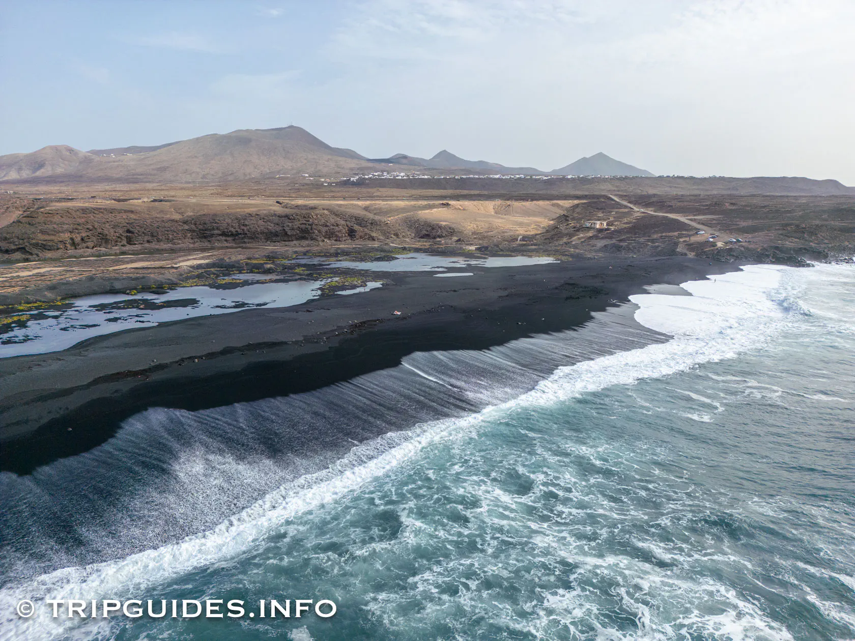 Пляж Ханубио (Playa de Janubio) - Лансароте (Lanzarote)