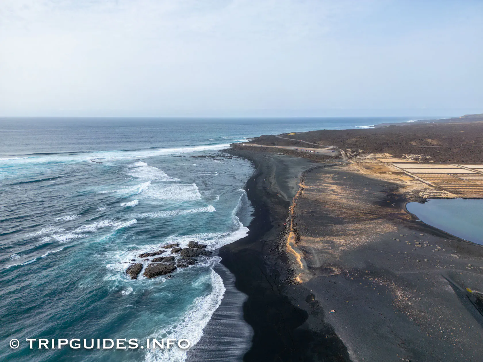 Пляж Ханубио (Playa de Janubio) - Лансароте (Lanzarote)