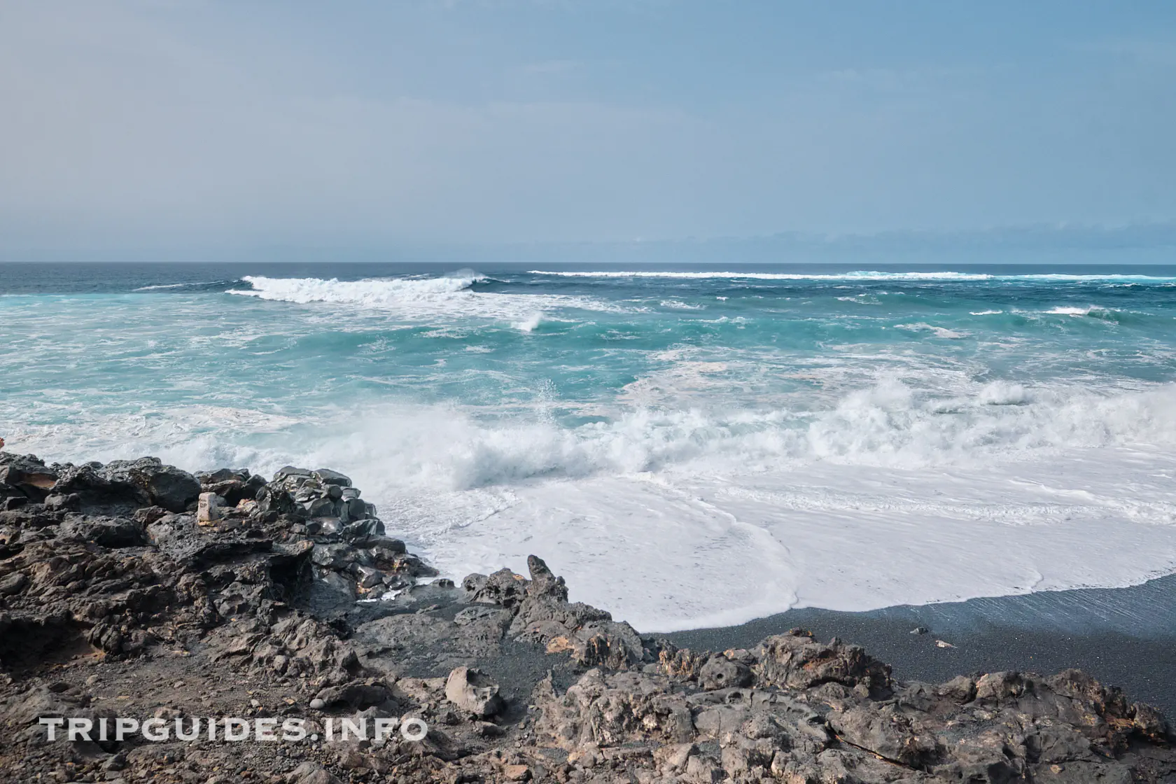 Пляж Ханубио (Playa de Janubio) - Лансароте (Lanzarote)