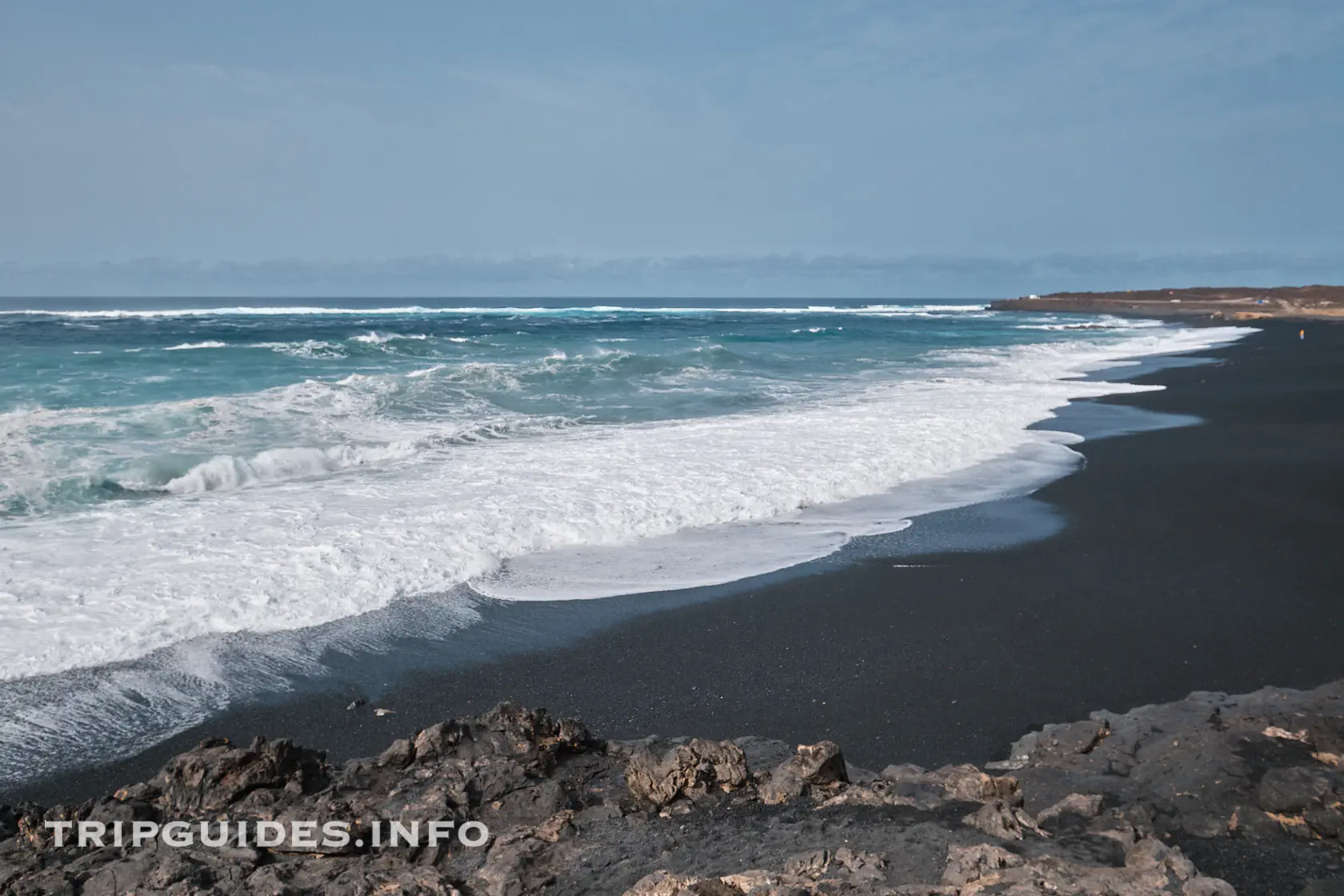 Пляж Ханубио (Playa de Janubio) - Лансароте (Lanzarote)