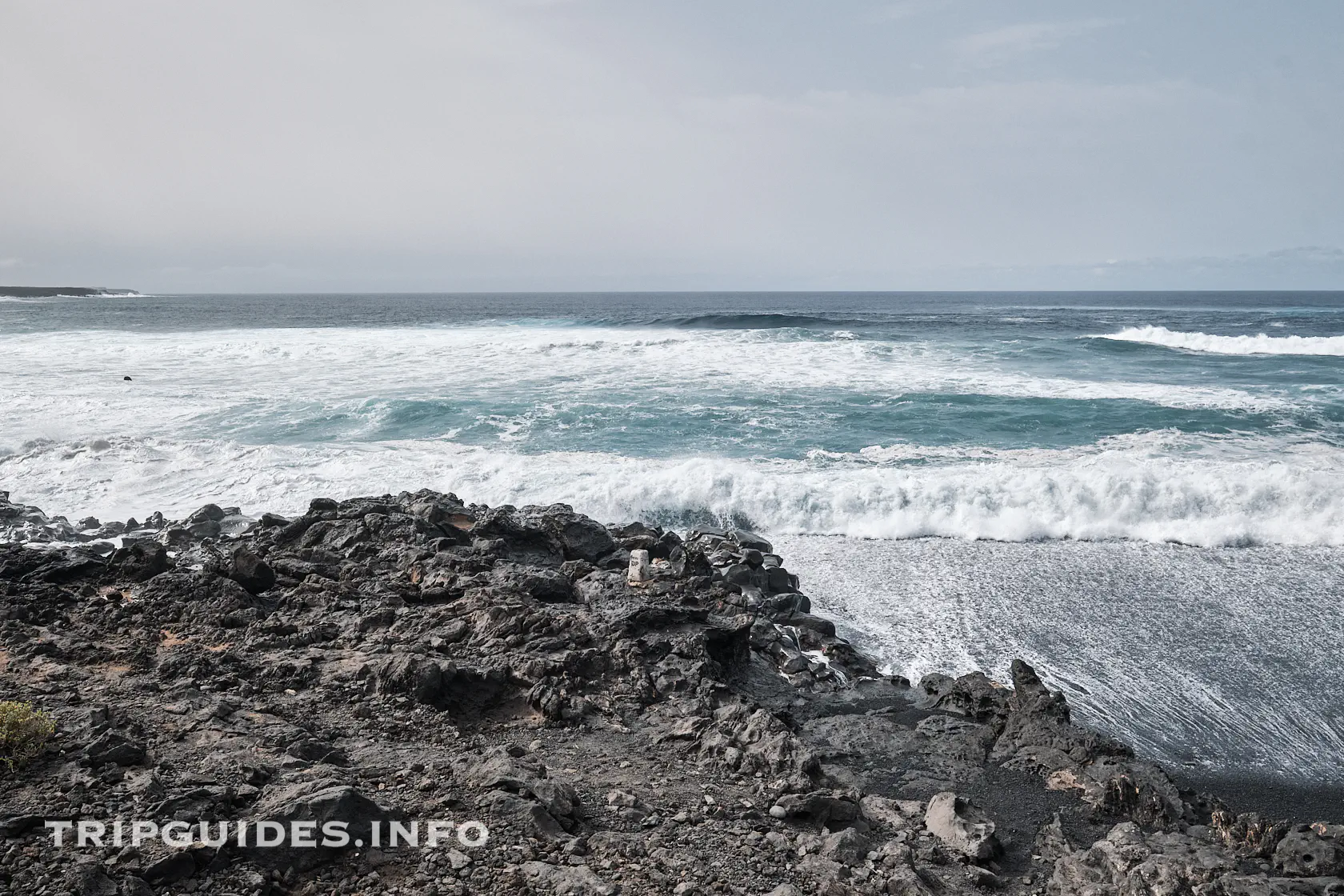 Пляж Ханубио (Playa de Janubio) - Лансароте (Lanzarote)