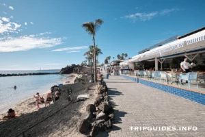 Набережная курорта Playa Blanca - Лансароте