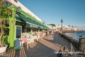 Набережная курорта Playa Blanca - Лансароте