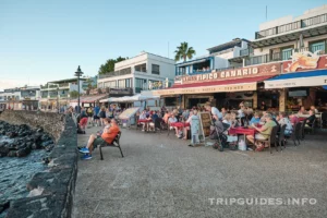 Набережная курорта Playa Blanca - Лансароте