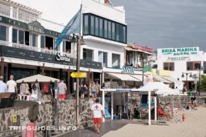 Набережная курорта Playa Blanca - Лансароте