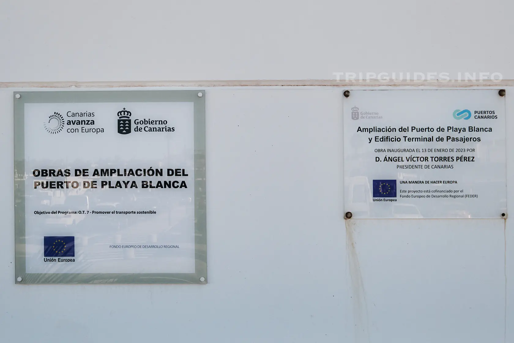 Порт Плайя-Бланка (Puerto de Playa Blanca) - Лансароте (Lanzarote)