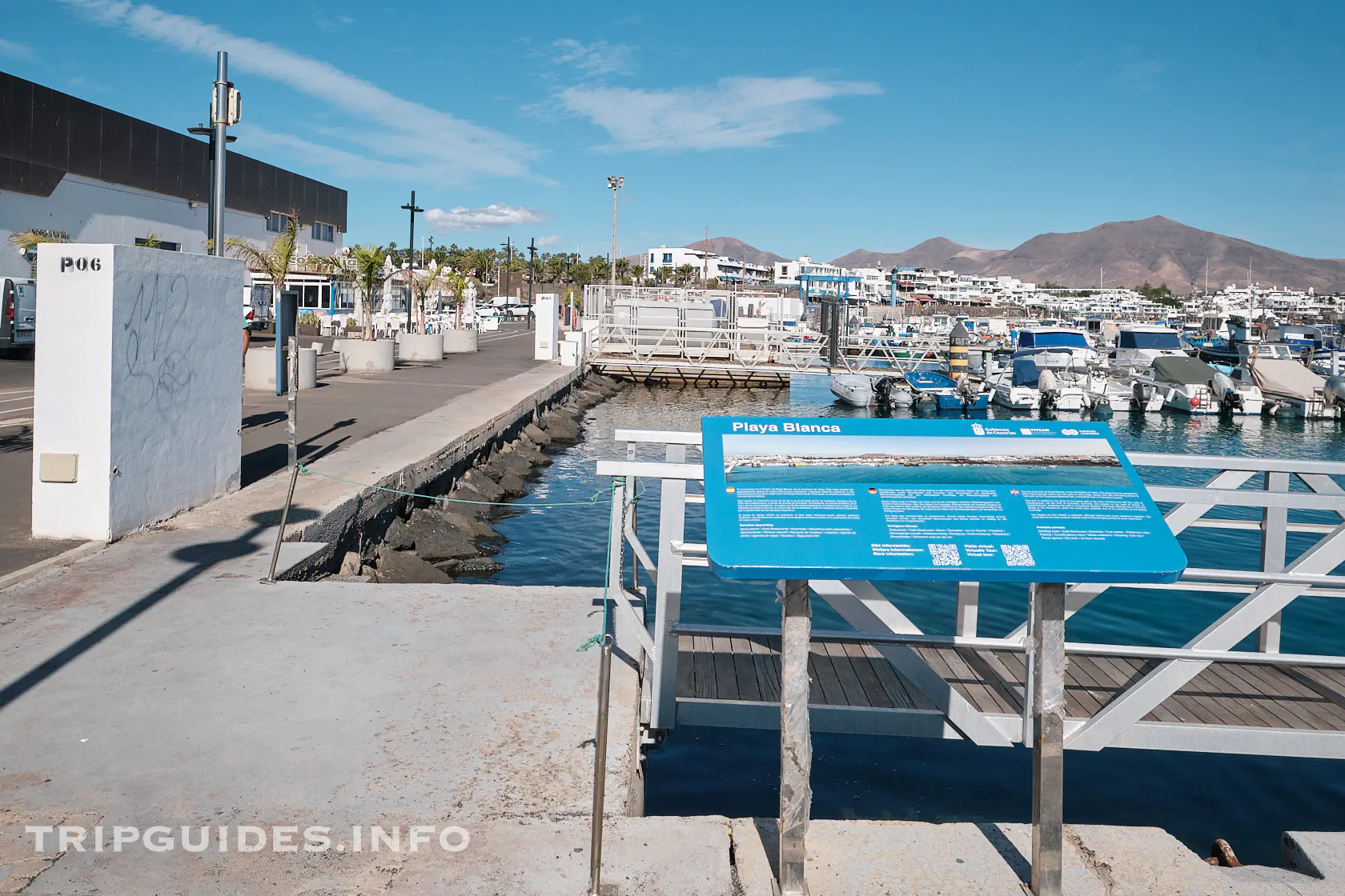 Порт Плайя-Бланка (Puerto de Playa Blanca) - Лансароте (Lanzarote)