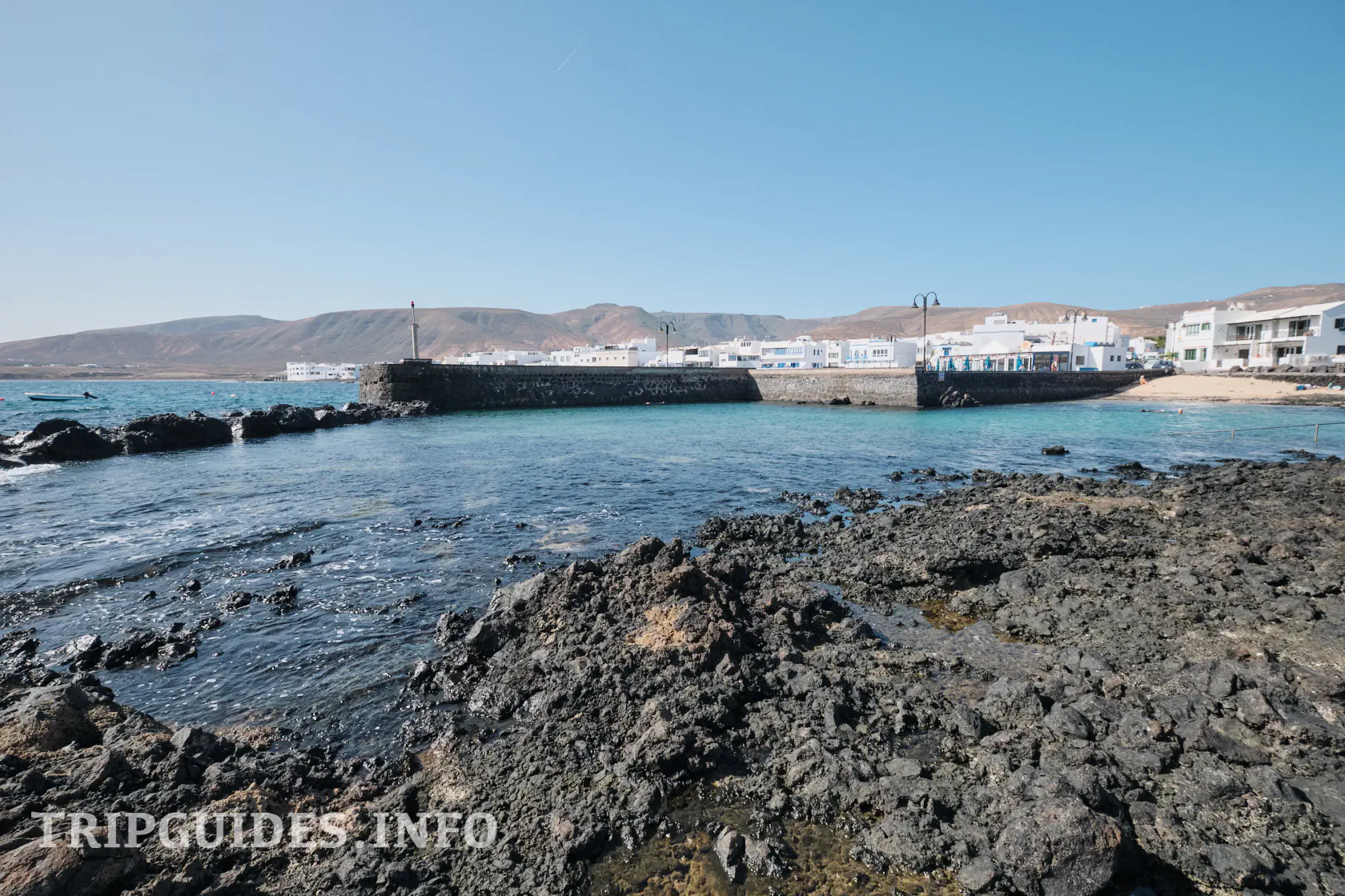 Пляж Чаркон (Playa del Charcon) - Арриета (Arrieta) - Лансароте (Lanzarote)