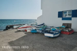 Рыбацкая гавань в Арриета (Arrieta) - Лансароте (Lanzarote)