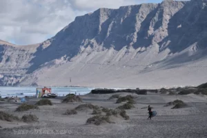 Фамара (пляж) - Playa de Famara - Лансароте