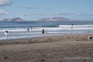 Фамара (пляж) - Playa de Famara - Лансароте