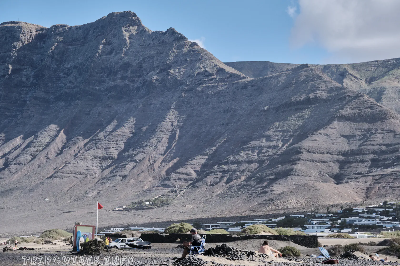Фамара (пляж) - Playa de Famara - Лансароте