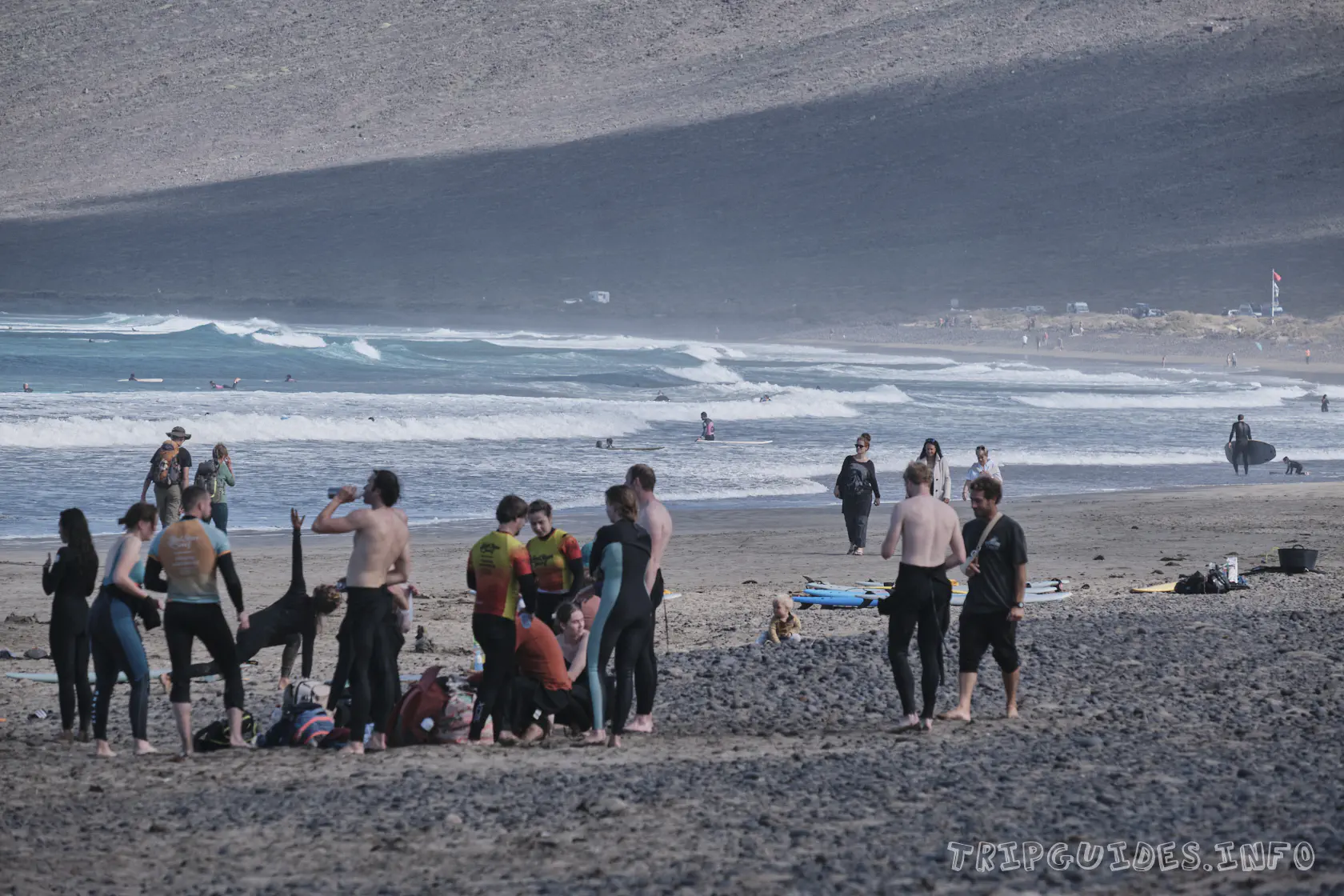 Фамара (пляж) - Playa de Famara - Лансароте
