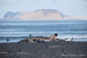 Фамара (пляж) - Playa de Famara - Лансароте