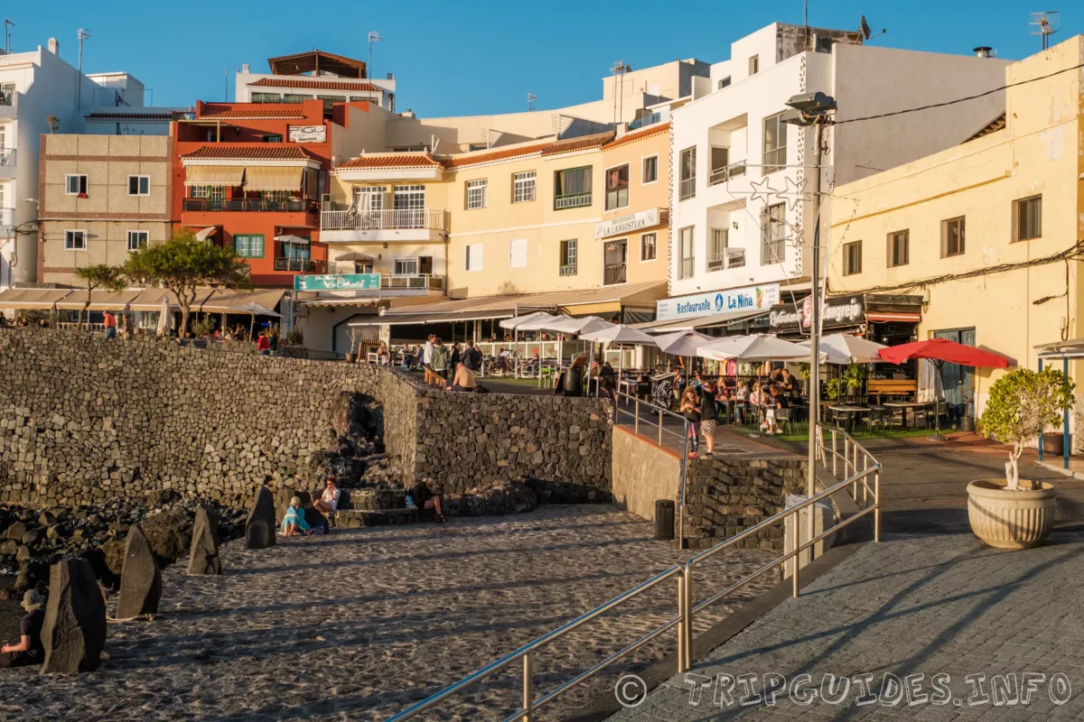 Набережная Ла-Марина (Calle La Marina) в Лос-Абригос (Los Abrigos) - Тенерифе