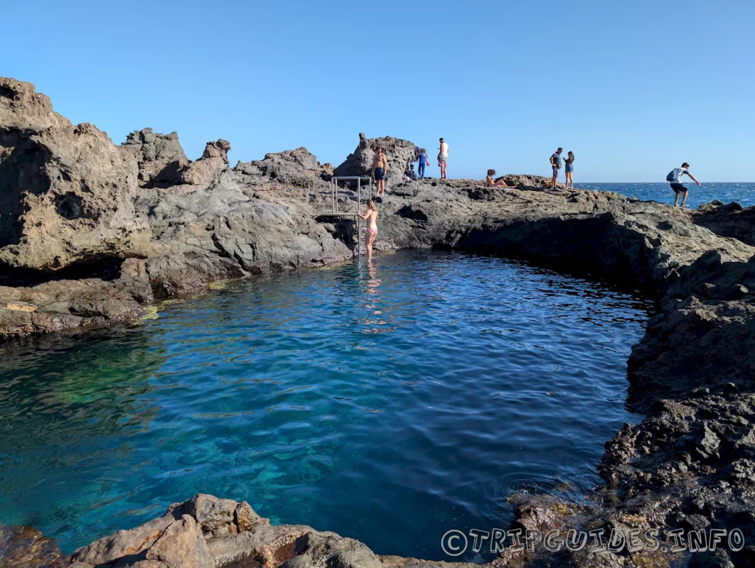 Природные бассейны - Piscinas Naturales Los Abrigos - Тенерифе