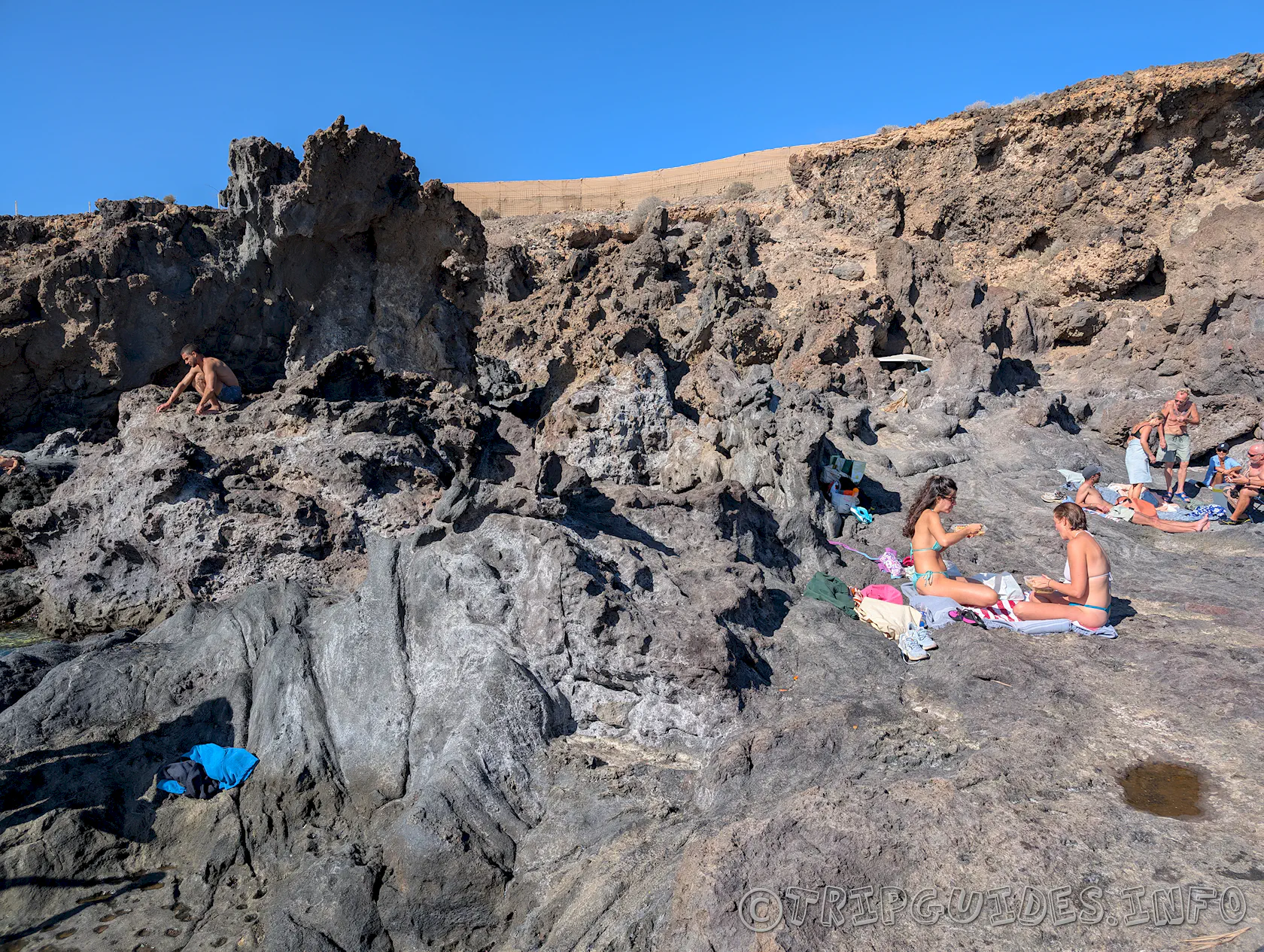 Природные бассейны - Piscinas Naturales Los Abrigos - Тенерифе