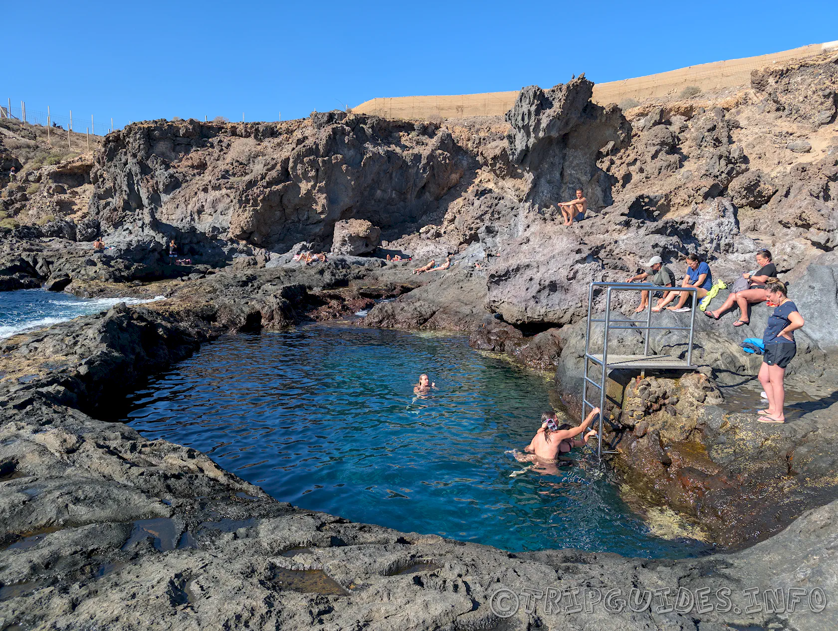 Природные бассейны - Piscinas Naturales Los Abrigos - Тенерифе