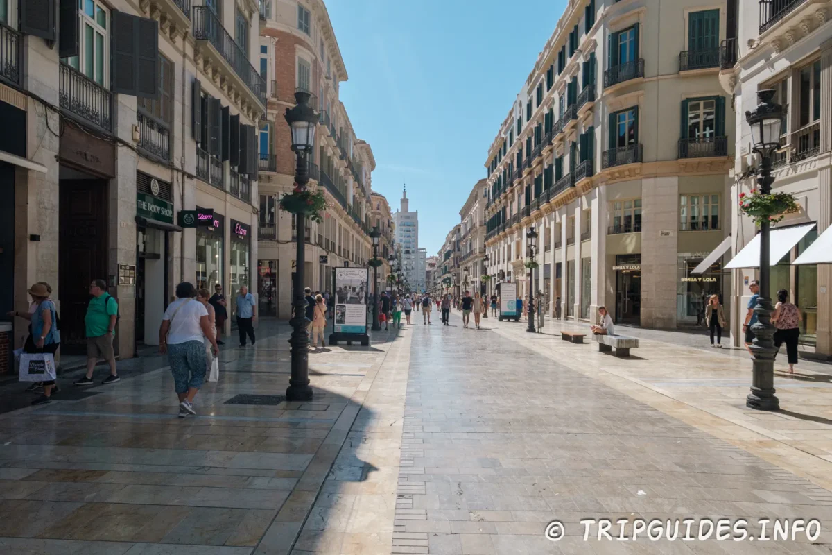 Calle Marqués de Larios – главная улица Малаги